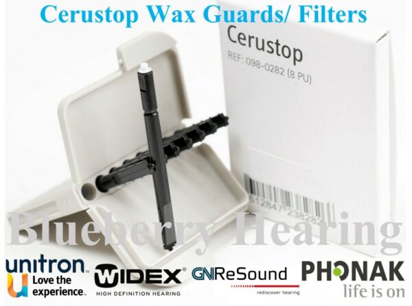 cerustop hearing aid wax guards